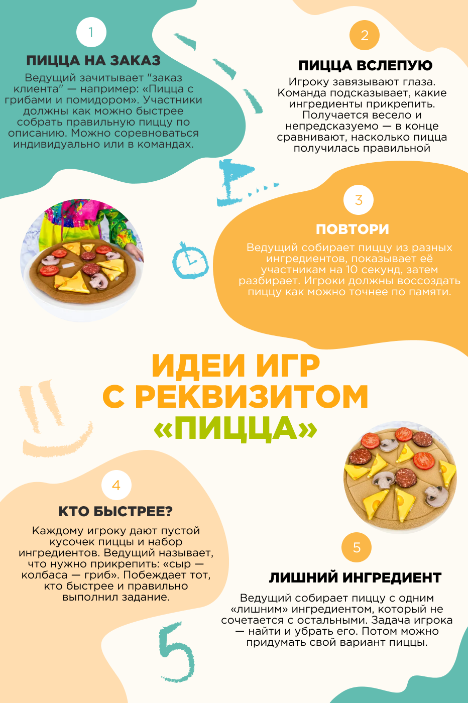 Игровой реквизит Пицца