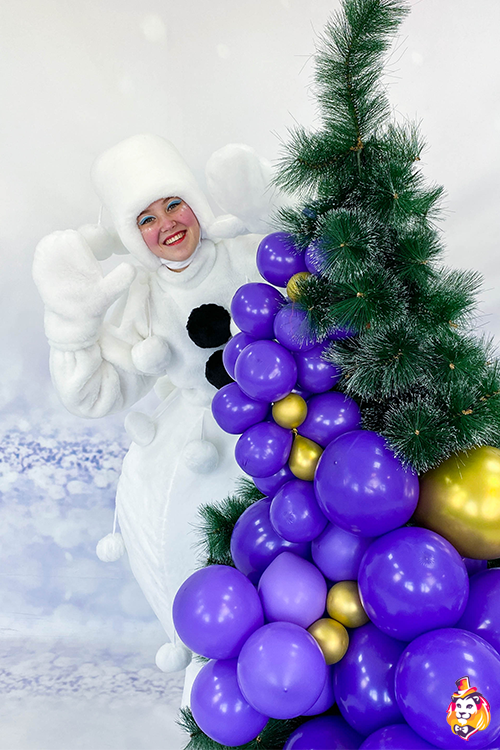 Карнавальный костюм Снеговик