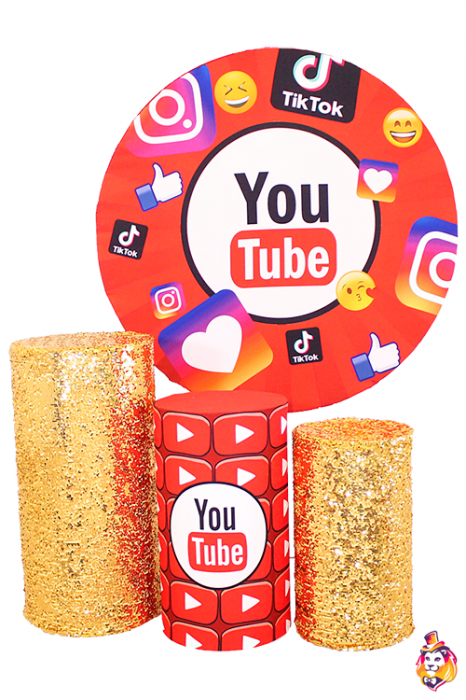 Фотозона в стиле YouTube