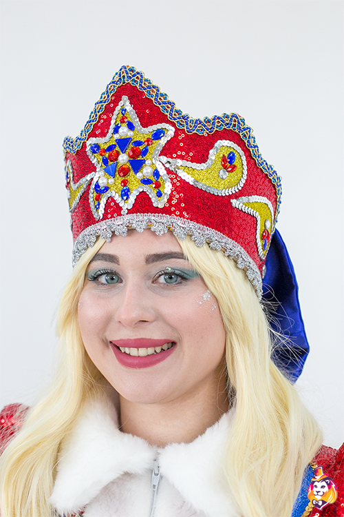Карнавальный костюм Снегурочка Царская