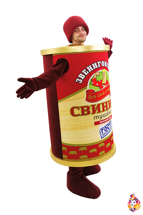 Ростовая кукла Банка Тушенки