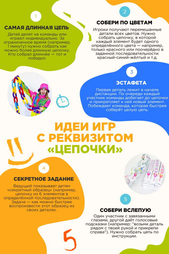 Игровой реквизит Цепочки