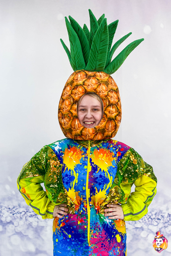 Шапка аниматора Ананас