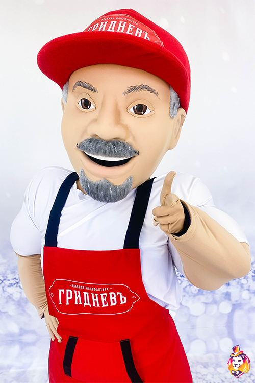 Ростовая кукла Пекарь-качок