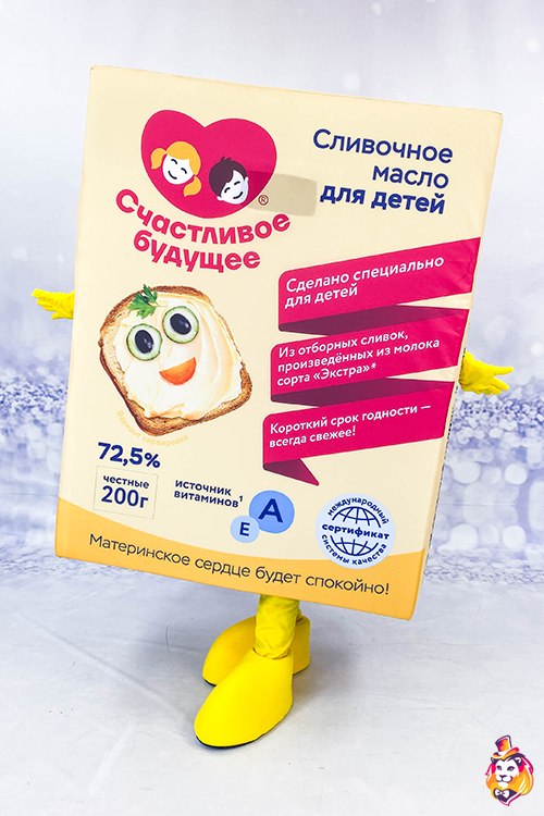 Ростовая кукла Пачка масла