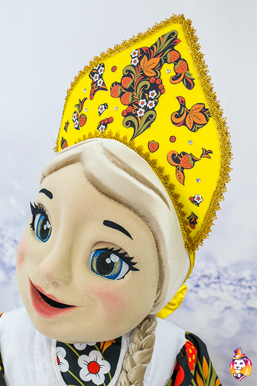 Ростовая кукла Матрешка Хохлома