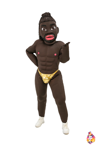 Ростовая кукла Африканец Дрейк р-р 56-58