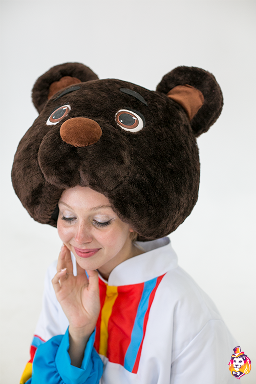 Шапка аниматора Медведь