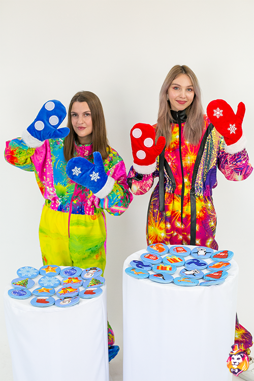 Игровой реквизит Варежки хваталки