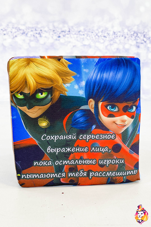 Игровой реквизит Кубик с заданиями Леди Жучок
