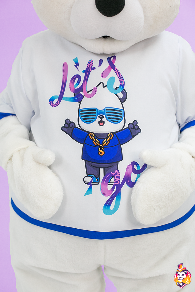 Футболка Синяя Lets go