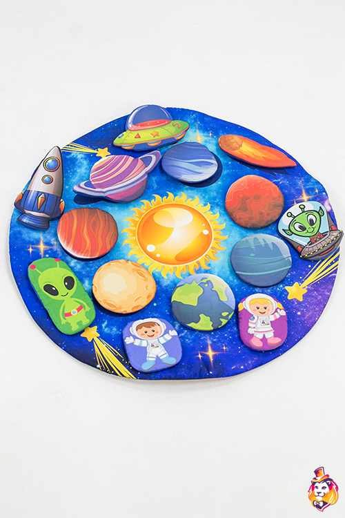 Игровой реквизит Космос - найди фигуру