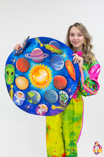 Игровой реквизит Космос - найди фигуру