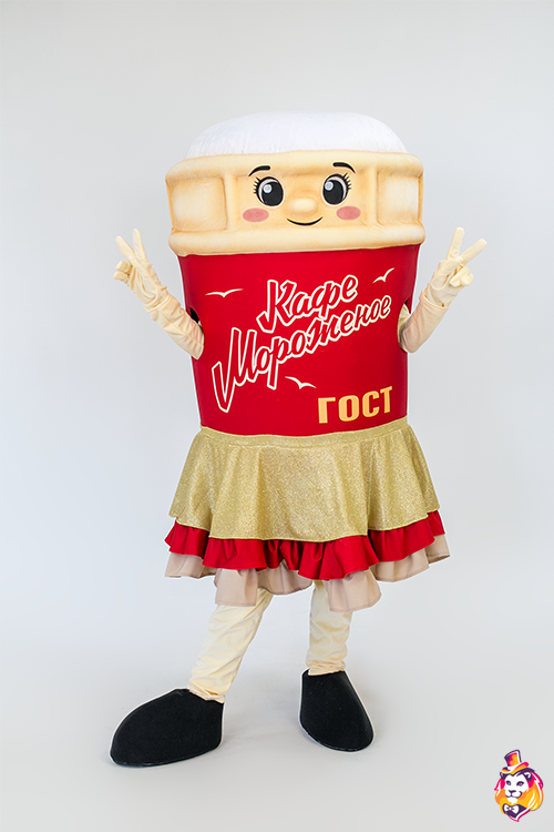 Ростовая кукла Мороженое Пломбир