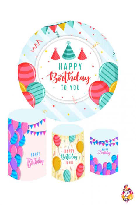 Фотозона Happy Birthday